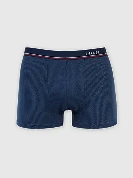 ТРУСЫ БОКСЕРЫ МУЖСКИЕ PEPLOS UW22002-BX СИНИЙ