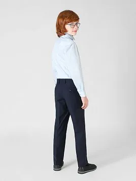 БРЮКИ ДЛЯ МАЛЬЧИКА МЛ. ШКОЛА PEPLOS TR21B101 ТЕМНО-СИНИЙ