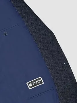 КОСТЮМ МУЖСКОЙ PEPLOS SU24101-SL ТЕМНО-СЕРЫЙ