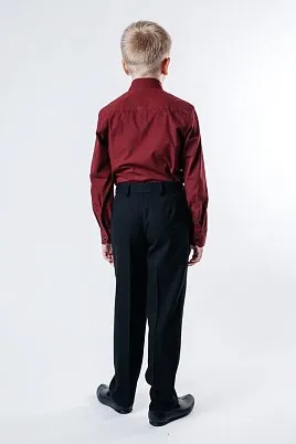 БРЮКИ ДЛЯ МАЛЬЧИКА МЛ. ШКОЛА PEPLOS TR19B025 ЧЕРНЫЙ