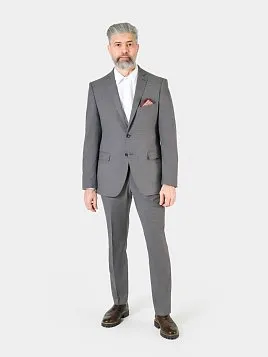 КОСТЮМ МУЖСКОЙ PEPLOS SU24023-SL ТЕМНО-СЕРЫЙ