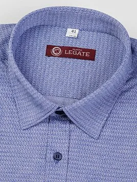 СОРОЧКА МУЖСКАЯ MAJESTIC LEGATE SH20132-SL СИНИЙ