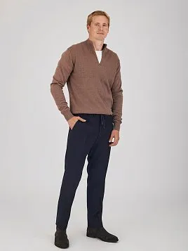 БРЮКИ МУЖСКИЕ PEPLOS TR25163-298 ТЕМНО-СИНИЙ