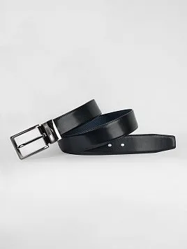 РЕМЕНЬ МУЖСКОЙ PEPLOS ДВУСТОРОННИЙ C15. BELT-22-C15-17 СИНИЙ-ЧЕРНЫЙ