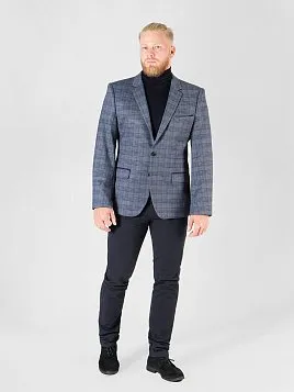 ПИДЖАК МУЖСКОЙ PEPLOS JA22060-R ТЕМНО-СИНИЙ