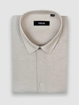 СОРОЧКА МУЖСКАЯ PEPLOS SH24022-K-R ШАМПАНЬ