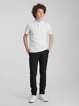 РУБАШКА-ПОЛО ПОДРОСТКОВАЯ PEPLOS TSP25T01-R БЕЛЫЙ