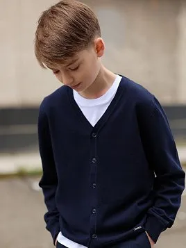 КАРДИГАН ДЕТСКИЙ PEPLOS JKN25C004 ТЕМНО-СИНИЙ