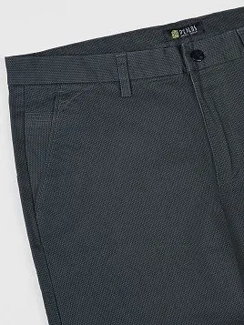 БРЮКИ МУЖСКИЕ PEPLOS P2403-C ТЕМНО-СЕРЫЙ