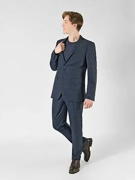 КОСТЮМ МУЖСКОЙ PEPLOS SU23007-SL ТЕМНО-СЕРЫЙ