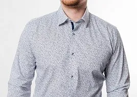 СОРОЧКА МУЖСКАЯ PEPLOS SH19091-SL БЕЛЫЙ