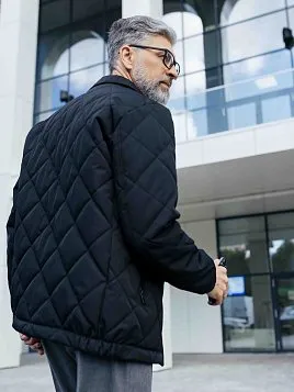 КУРТКА МУЖСКАЯ PEPLOS OW2516-JА ЧЁРНЫЙ