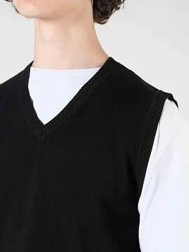 ЖИЛЕТ ПОДРОСТКОВЫЙ PEPLOS JKN24V007 ЧЁРНЫЙ