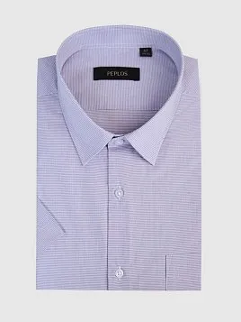 СОРОЧКА МУЖСКАЯ PEPLOS SH25042-K-R СИРЕНЕВЫЙ