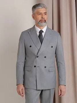 КОСТЮМ МУЖСКОЙ PEPLOS SU25128-R СВЕТЛО-СЕРЫЙ