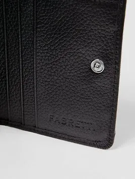 ПОРТМОНЕ ЧЕРНЫЙ НАТУРАЛЬНАЯ КОЖА