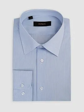 МУЖСКАЯ СОРОЧКА SH26064-R ГОЛУБАЯ