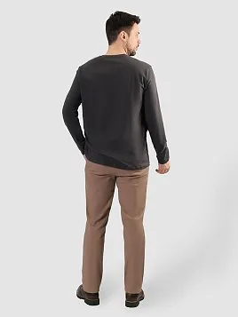 ФУТБОЛКА МУЖСКАЯ С ДЛИННЫМ РУКАВОМ PEPLOS TS25203-L СЕРЫЙ