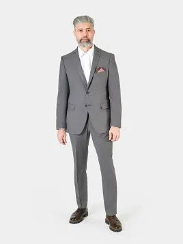 КОСТЮМ МУЖСКОЙ PEPLOS SU24023-SL ТЕМНО-СЕРЫЙ