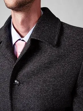 ПАЛЬТО МУЖСКОЕ PEPLOS OW2107-CT СЕРЫЙ