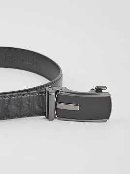 РЕМЕНЬ МУЖСКОЙ BELT-26-C21-24 ЧЁРНЫЙ