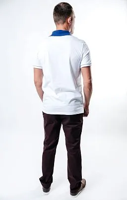 БРЮКИ МУЖСКИЕ  PEPLOS P1914-R БОРДОВЫЙ