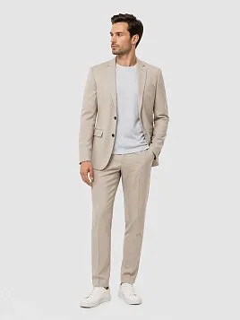 ФУТБОЛКА ИЗ ТКАНИ ПИКЕ TSR26102-R БЕЛАЯ