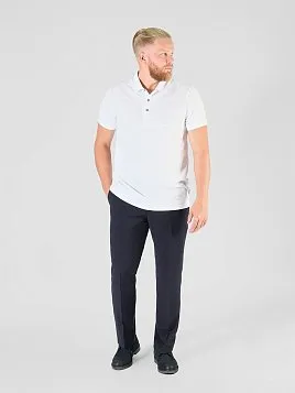 РУБАШКА-ПОЛО МУЖСКАЯ PEPLOS TS23003-Р БЕЛЫЙ