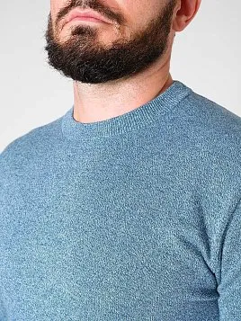ДЖЕМПЕР МУЖСКОЙ PEPLOS KN24J016 ГОЛУБОЙ