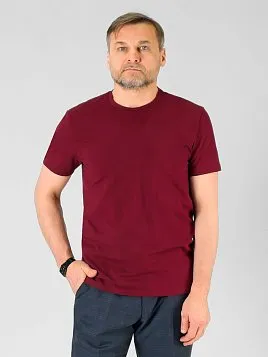 ФУТБОЛКА МУЖСКАЯ PEPLOS TS23108-R БОРДОВЫЙ