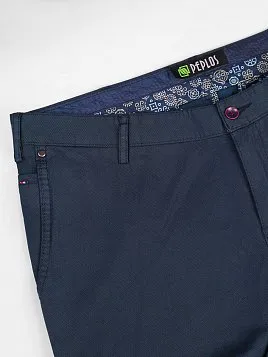 БРЮКИ МУЖСКИЕ PEPLOS P2301-SL ТЕМНО-СИНИЙ