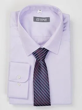 СОРОЧКА МУЖСКАЯ PEPLOS SH20044-SL СИРЕНЕВЫЙ