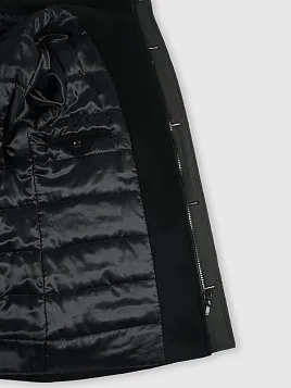 ПАЛЬТО МУЖСКОЕ PEPLOS OW2508-CT ЧЁРНЫЙ