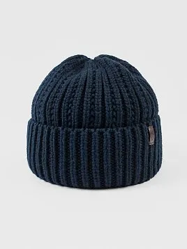 ШАПКА МУЖСКАЯ PEPLOS HM2207 ТЕМНО-СИНЯЯ