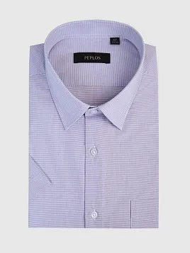 СОРОЧКА МУЖСКАЯ PEPLOS SH25042-K-C СИРЕНЕВЫЙ