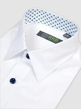 СОРОЧКА ДЛЯ МАЛЬЧИКА PEPLOS SH20J002-K-SL БЕЛЫЙ