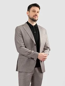 КОСТЮМ МУЖСКОЙ PEPLOS SU25154-SL БЕЖЕВЫЙ