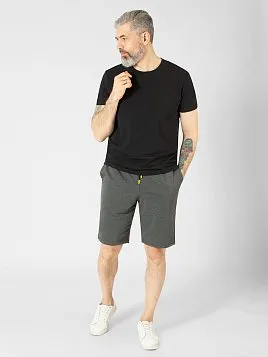 ФУТБОЛКА МУЖСКАЯ PEPLOS TS-BR-1/2 ЧЕРНЫЙ