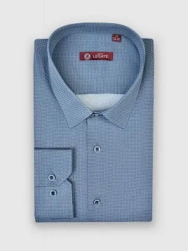 СОРОЧКА МУЖСКАЯ MAJESTIC LEGATE SH24134-R СИНИЙ