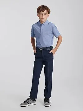 РУБАШКА-ПОЛО ДЛЯ МАЛЬЧИКА PEPLOS TSP25J04-R ГОЛУБОЙ