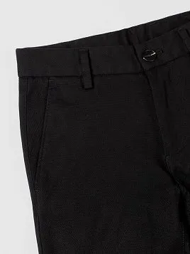 БРЮКИ ПОДРОСТКОВЫЕ PEPLOS P22T07-SL ЧЁРНЫЙ