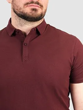 РУБАШКА-ПОЛО МУЖСКАЯ PEPLOS TSP25052-R БОРДОВЫЙ