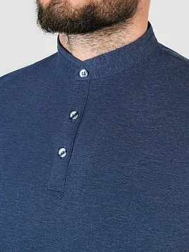 РУБАШКА-ПОЛО МУЖСКАЯ PEPLOS TS24004-Р СИНИЙ