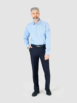 БРЮКИ МУЖСКИЕ PEPLOS TR24014-220 ТЕМНО-СИНИЙ