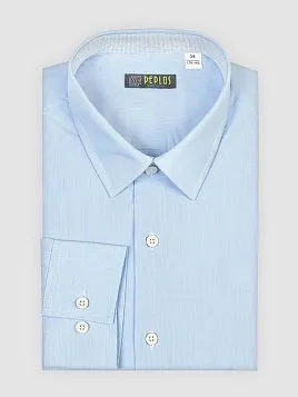 СОРОЧКА ПОДРОСТКОВАЯ PEPLOS SH22T061-SL ГОЛУБОЙ