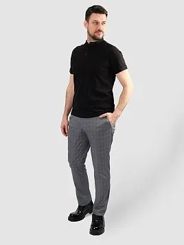 РУБАШКА-ПОЛО МУЖСКАЯ PEPLOS TSP25017-R ЧЁРНЫЙ