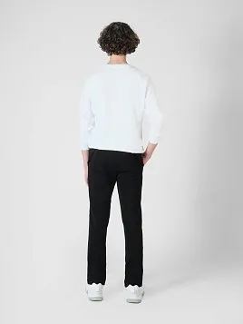 ФУТБОЛКА ПОДРОСТКОВАЯ С ДЛИННЫМ РУКАВОМ PEPLOS TS24T201-L БЕЛЫЙ