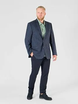 ПИДЖАК МУЖСКОЙ PEPLOS JA22068-С ТЕМНО-СИНИЙ