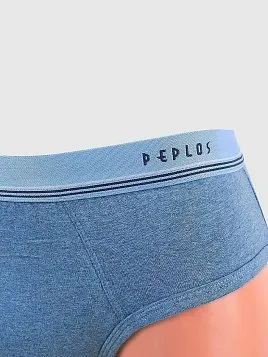 ТРУСЫ МУЖСКИЕ PEPLOS UW 23014-BR СИНИЙ