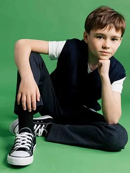 ЖИЛЕТ ДЛЯ МАЛЬЧИКА PEPLOS JKN24V002 ТЕМНО-СИНИЙ